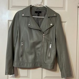 Forever 21 Faux Leather Blazer Size Medium